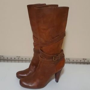 BCBGirls leather  heeled boots